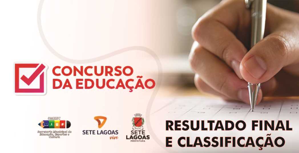 Sete Lagoas Prefeitura Municipal Fundep Divulga Resultado Final Do